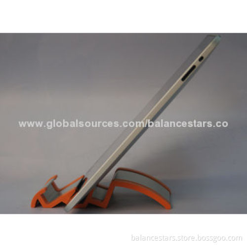 Colorful Universal Aluminum Anti-slip Holder for All iPad/Tablets and Mobile Phone, OrangeNew